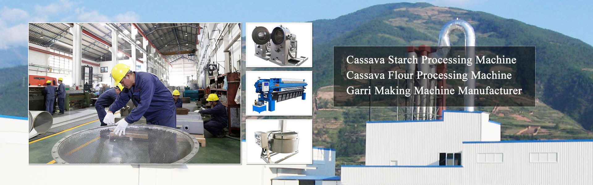 cassava processing machine