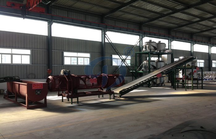 Tapioca starch processing machine