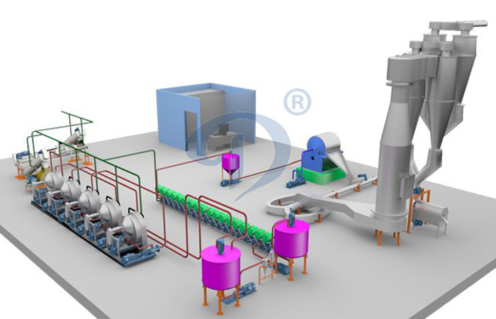 potato starch processing line