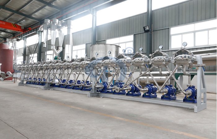 cassava starch processing machine