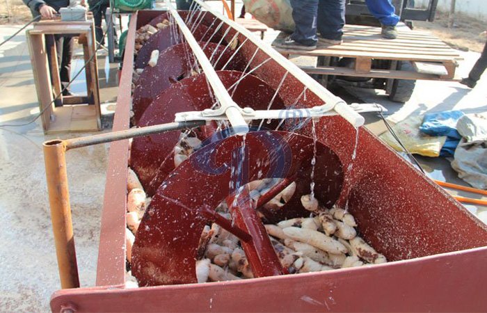 Cassava peeler