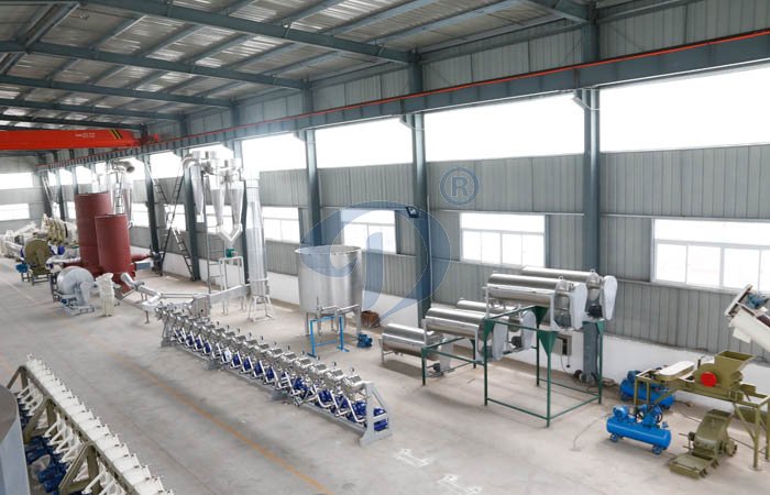 cassava starch processing machine