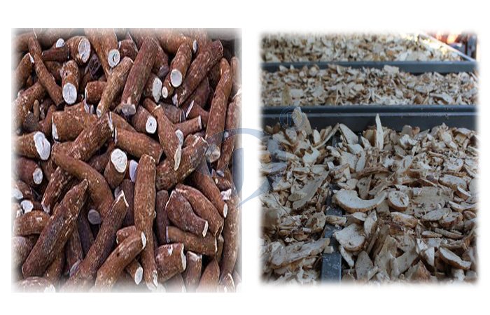 Complete cassava chips plant