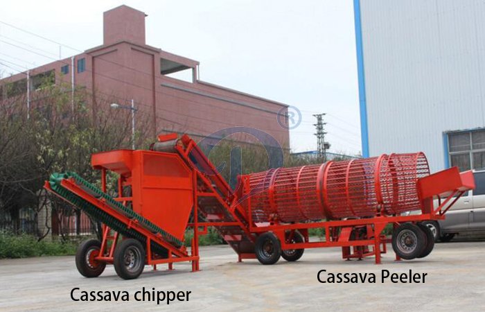 cassava washing and peeling machine