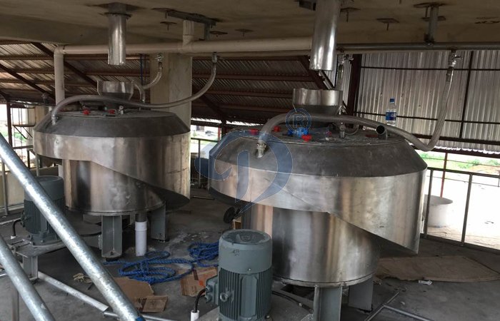 cassava starch centrifugal machine installation in Nigeria