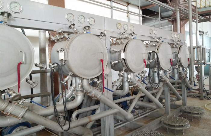 potato starch processing machine