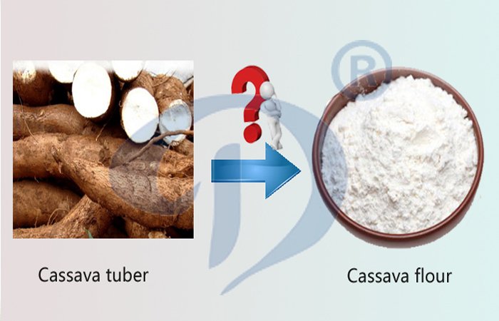 how to make cassava flour