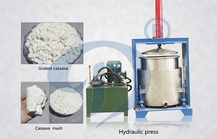 tapioca flour processing machine