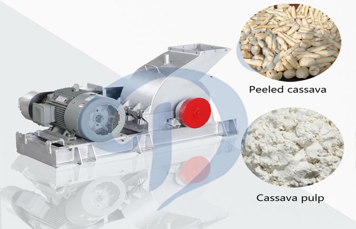 tapioca flour production line machine