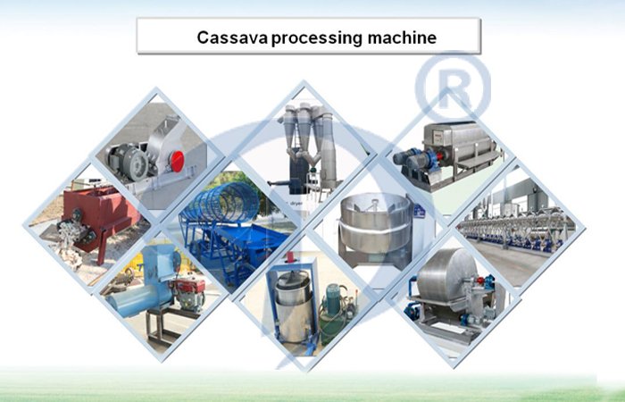 cassava flour production machine