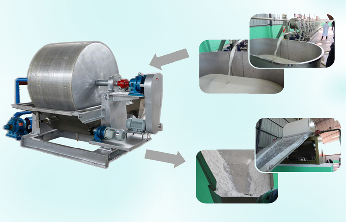 cassava starch extraction machine