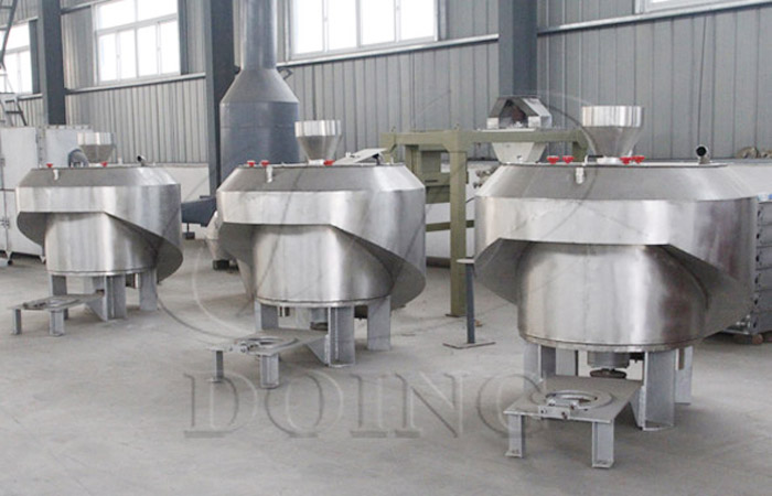 Centrifugal sieve machine