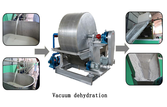 cassava starch processing machine