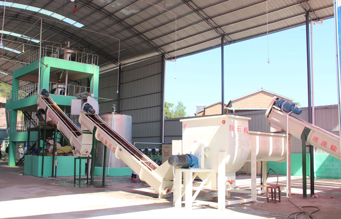 sweet potato starch production plant