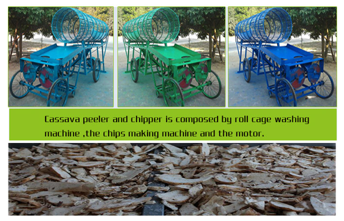 cassava chips processing machine