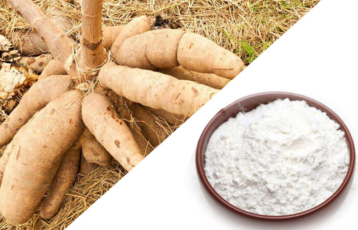 Cassava flour making process