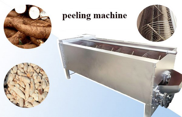 cassava peeling equipment