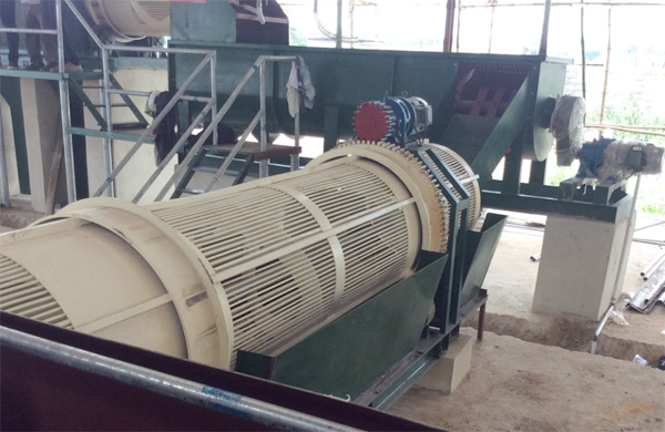 cassava cleaning machine