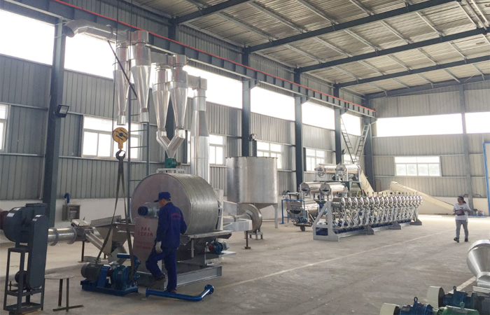 Tapioca starch processing machine