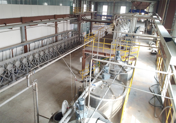 cassava starch processing plant