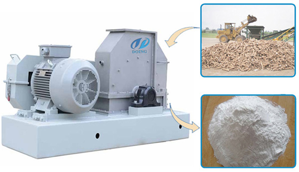 cassava flour milling process