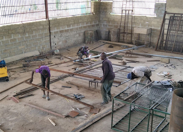 cassava flour production plant