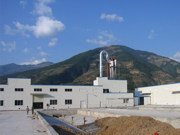 cassava flour processing plant