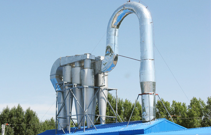 Cassava flour drying machine