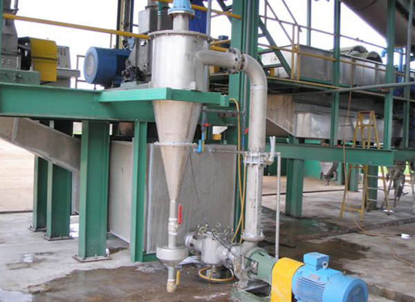 cassava flour processing machine