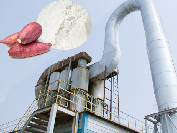 How does sweet potato starch production plant run ?
