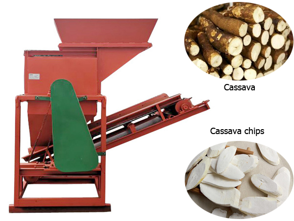 cassava chips making machine in India