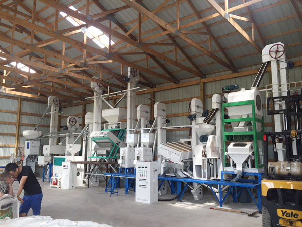 Fully automatic rice mill plant