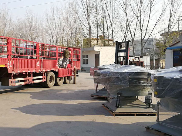 Korean customer Nissan 10 tons potato starch production line stationed in Kyrgyzstan factory