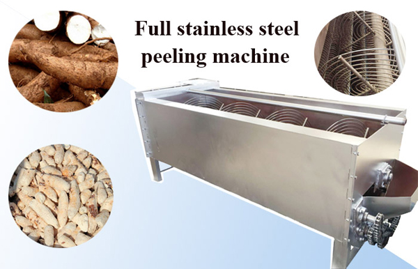 cassava peeling machine price