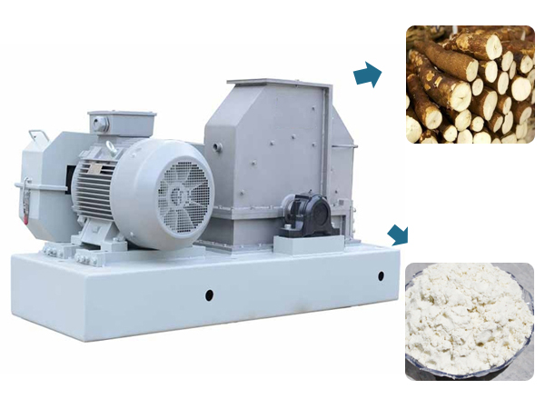 cassava crusher machine