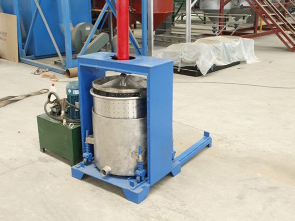 Hydraulic press machine for garri processing line