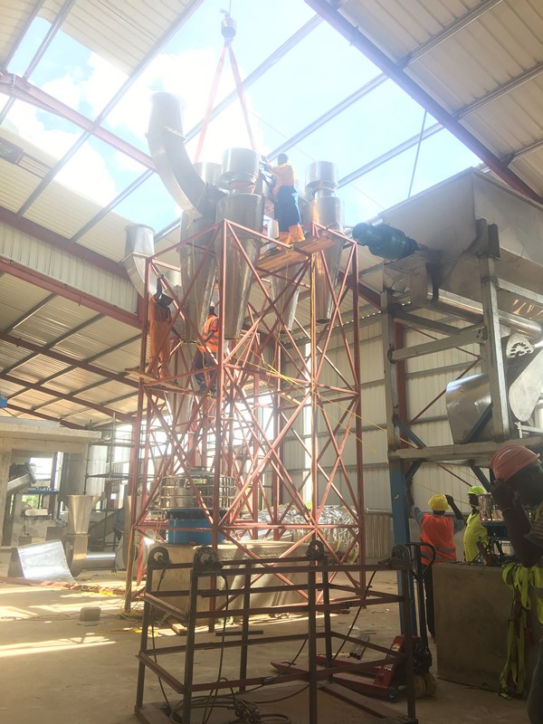 cassava starch drying machine