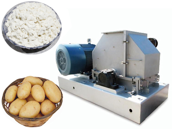 potato starch extraction machinery