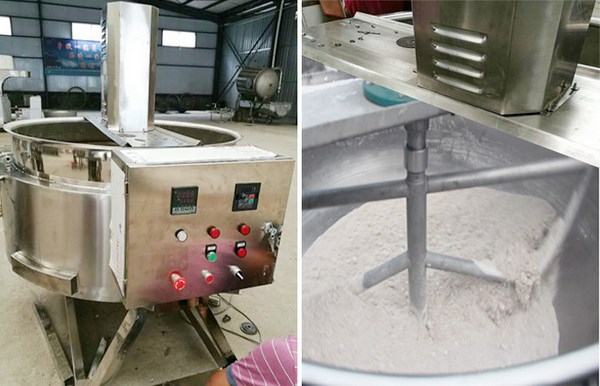 garri frying machine