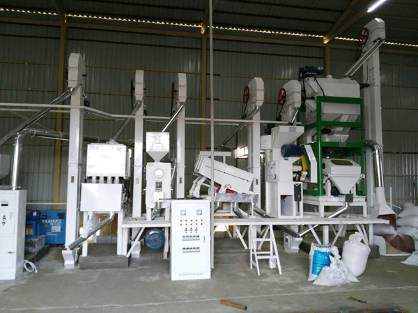 Fully automatic rice mill plant