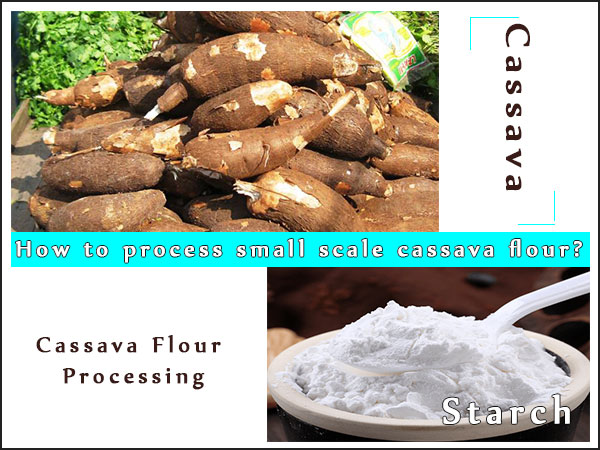 How to process small scale cassava flour?