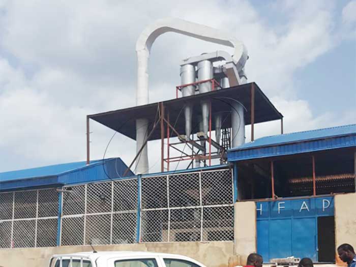 cassava flour dryer