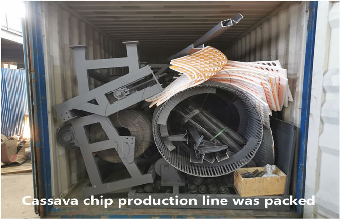 cassava chip production line