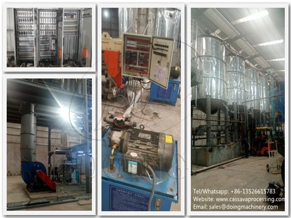 Congo 8TPH tapioca/fufu flour production line project was sucessfully accomplished