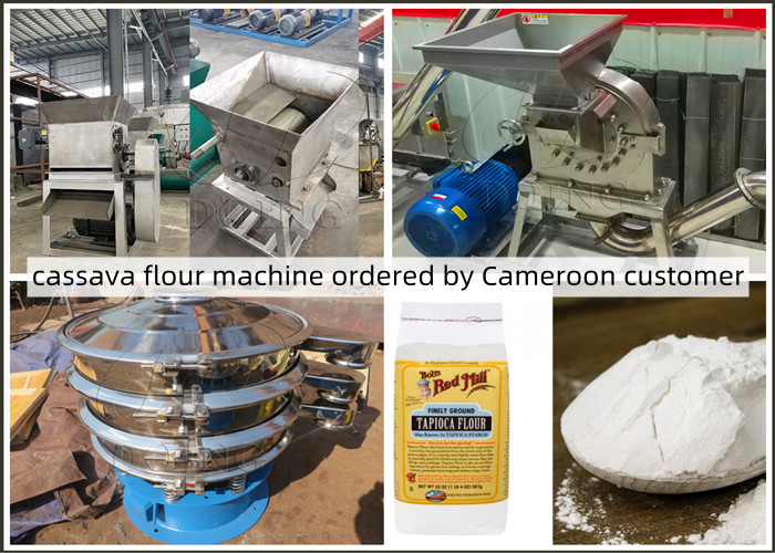 cassava flour processing machine