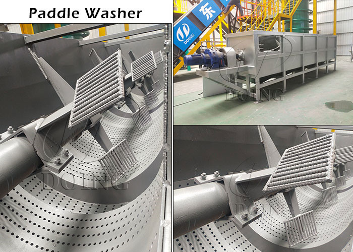 potato washing machine paddle washing machine