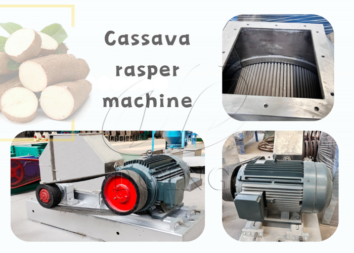 Cassava rasper machine