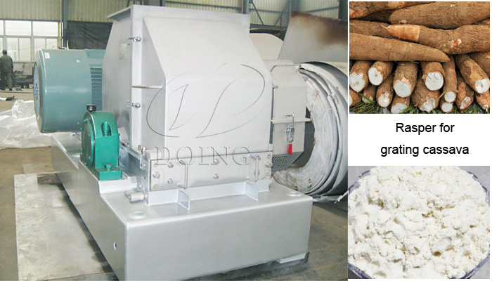 Rasper machine for grinding cassava tuber