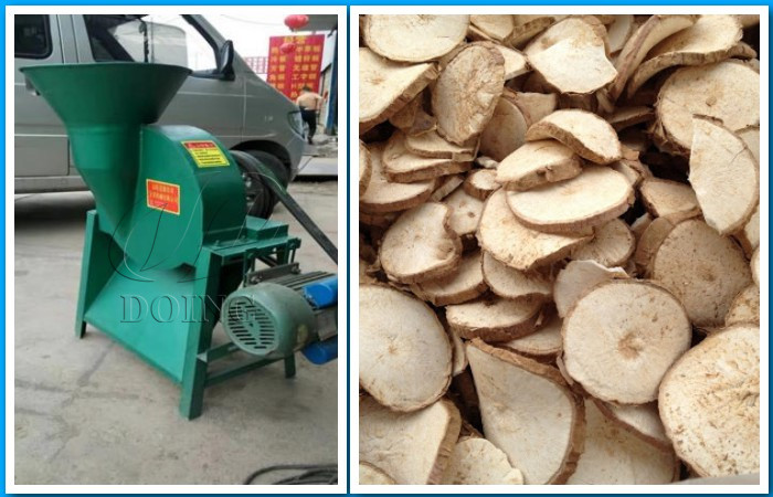 cassava slicer machine