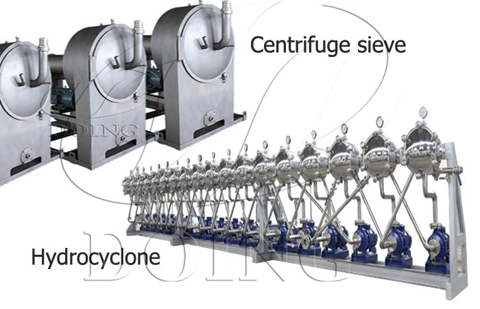 tapioca starch production line